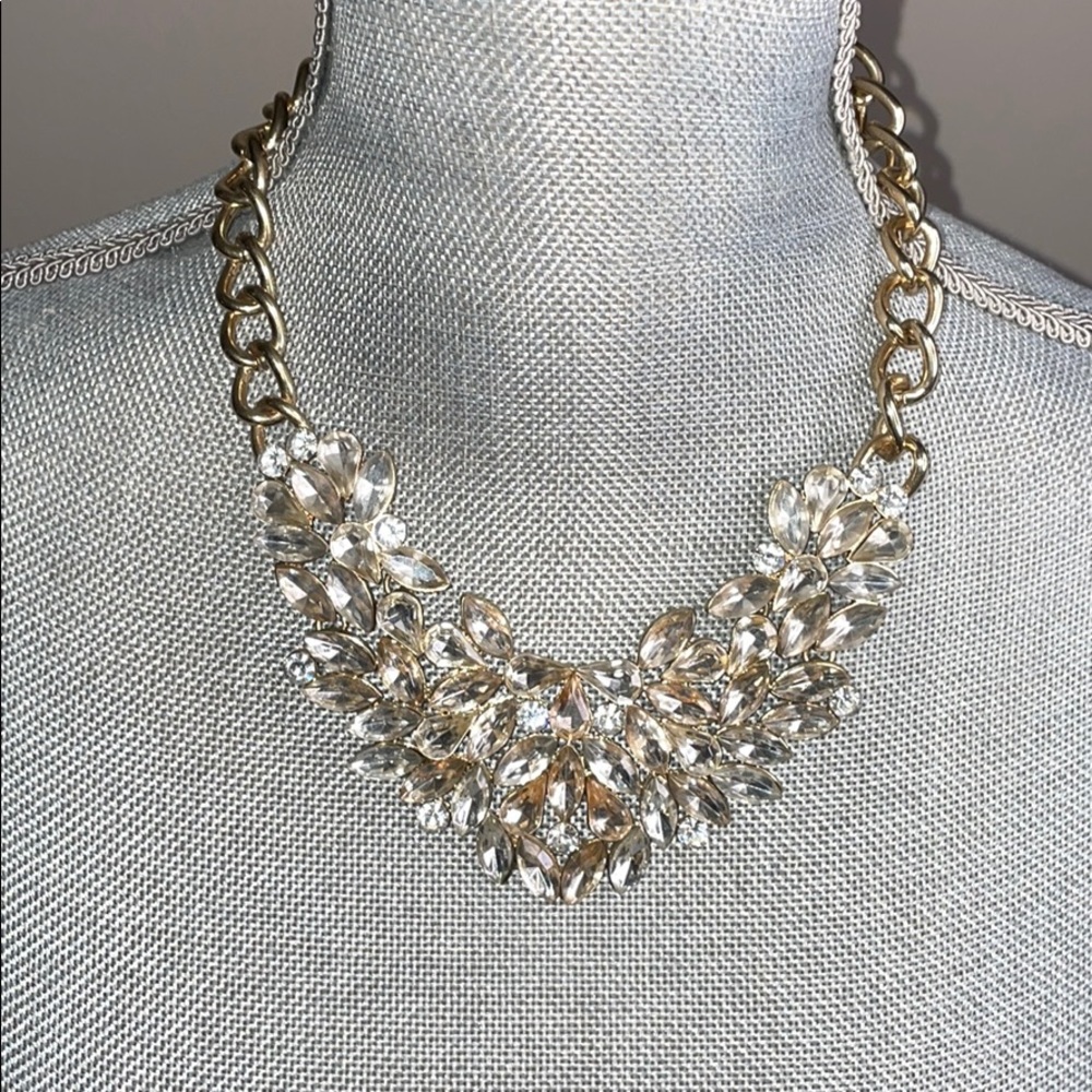 Gorgeous Crystal Statement Necklace